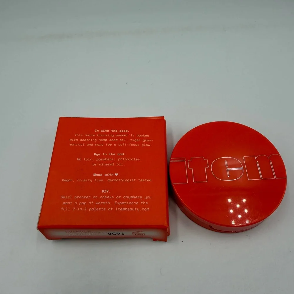 ITEM Beauty Cheek Money Swipe & Glow Bronzer Mood Matte Powder 1.5g New in Box